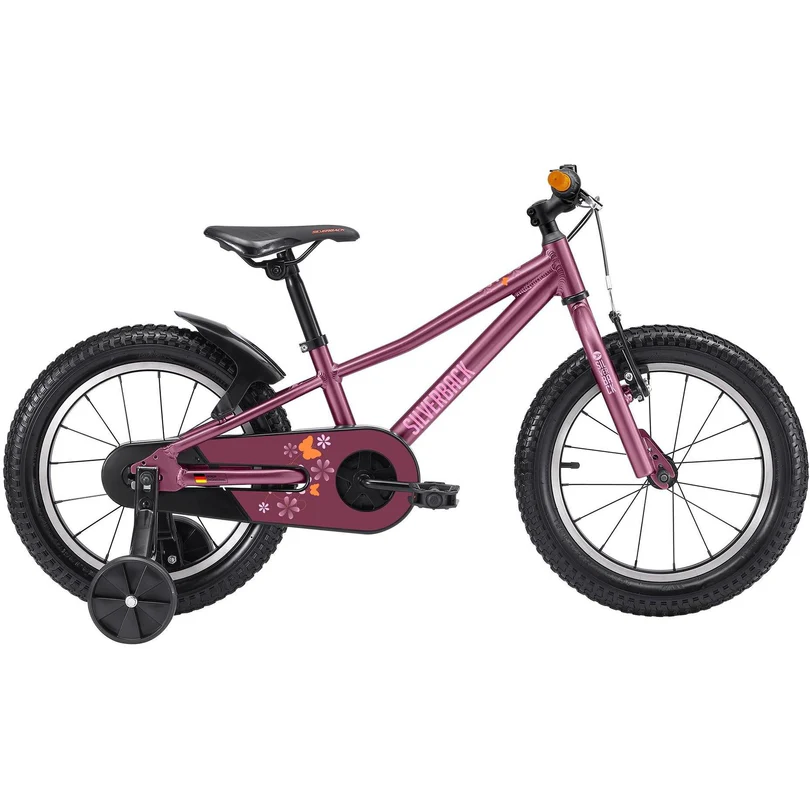 Silverback Skid 14 Kids Bike Purple GYMPIE